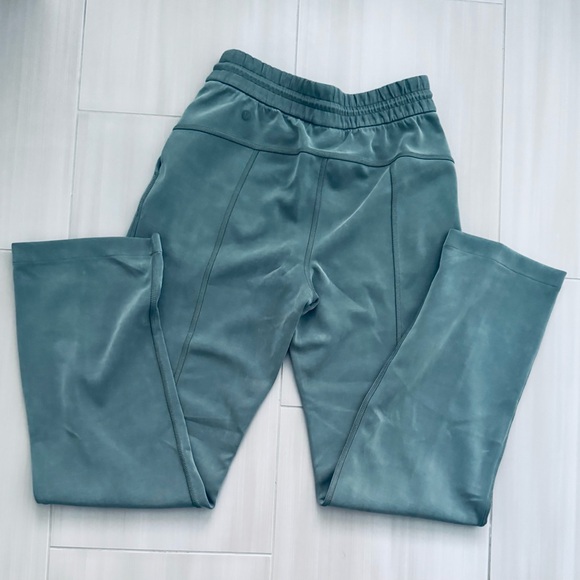 Lululemon Softstream pant Sage Green size 4 full length pull on - Picture 4 of 7